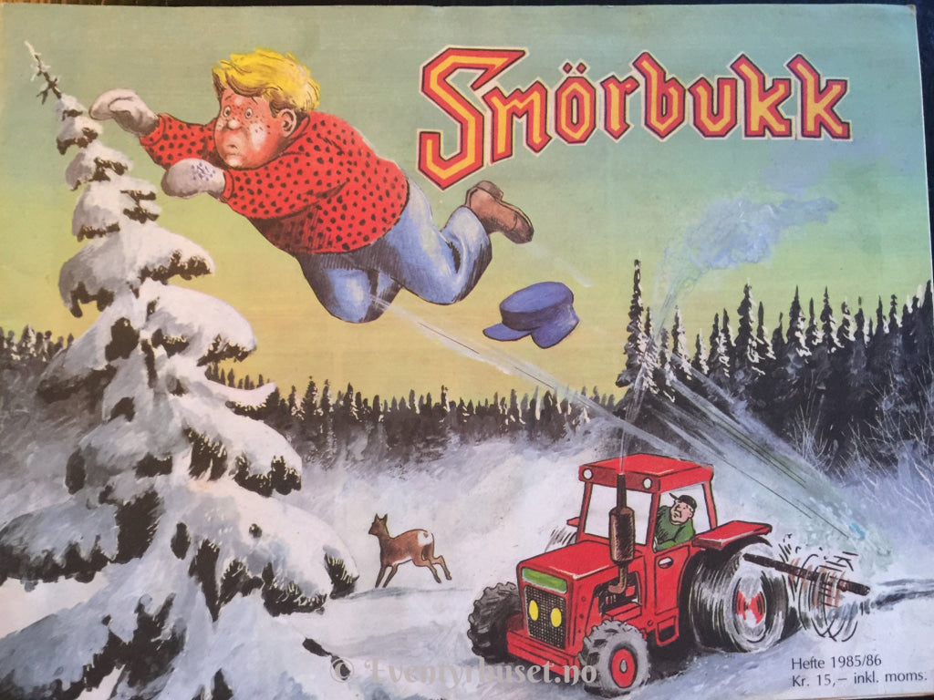 Smörbukk - 1985/86. Fn+. Tegneserieblad