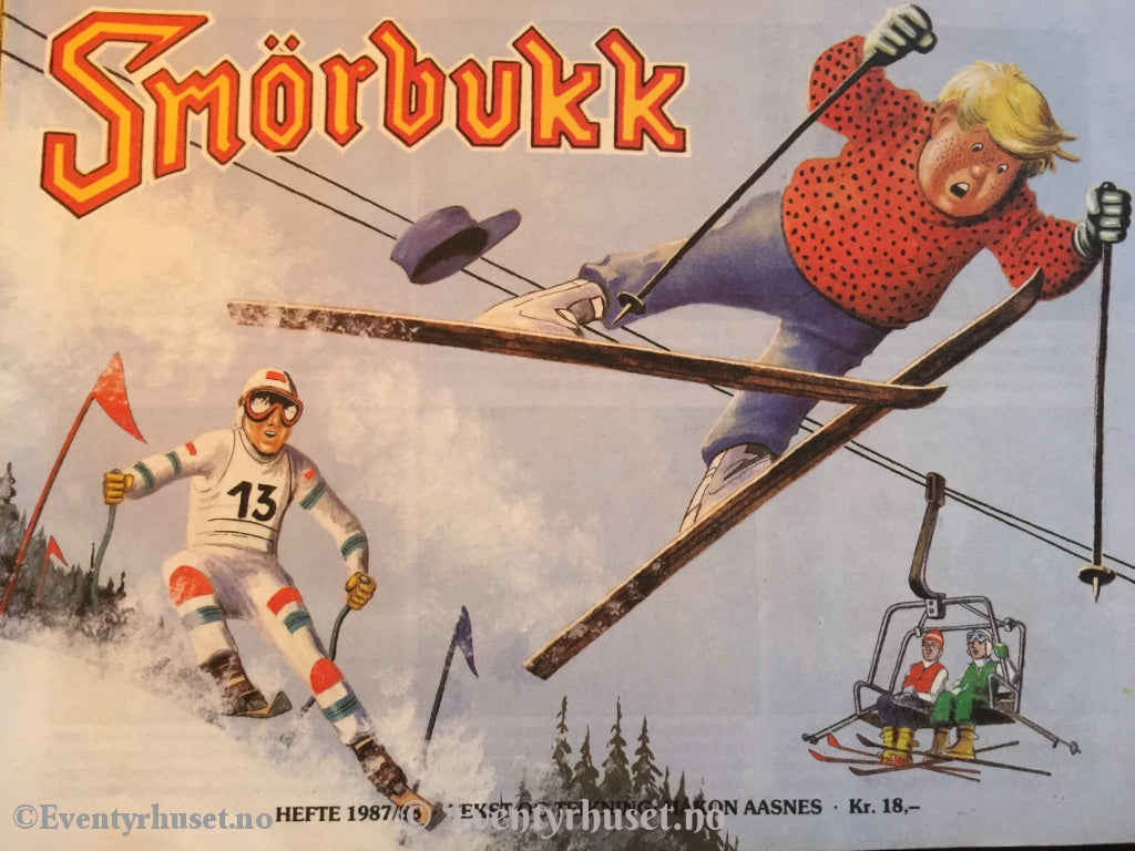 Smörbukk - 1987/88. Fn+. Tegneserieblad