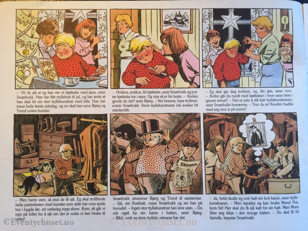 Smörbukk - 1988. Vg. Tegneserieblad