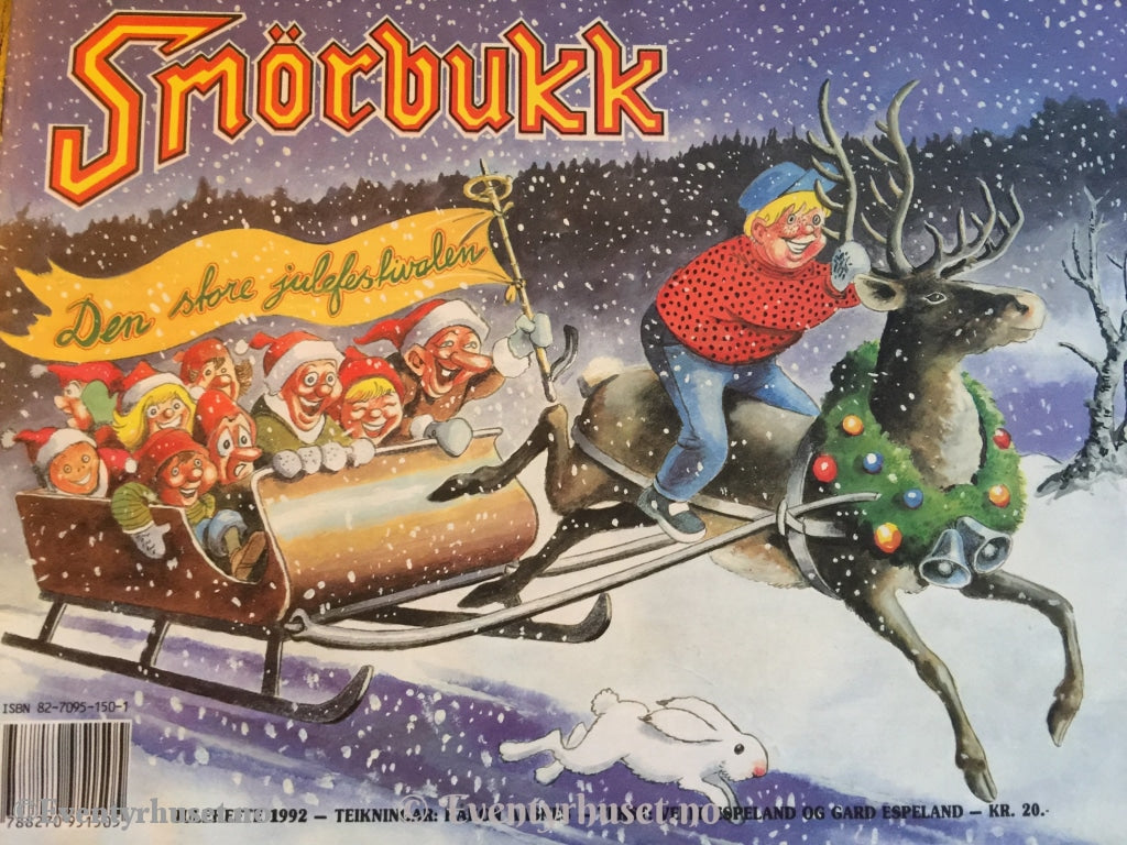 Smörbukk - 1992. Fn. Tegneserieblad