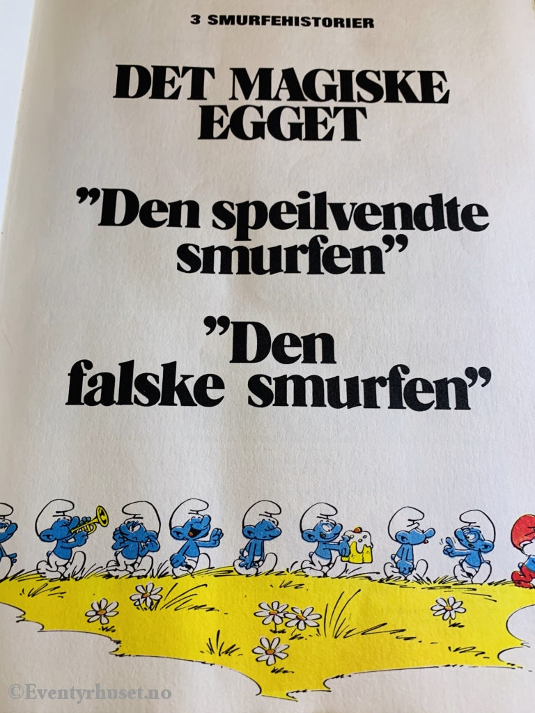 Smurfene. 1979. Det Magiske Egget. Tegneseriealbum