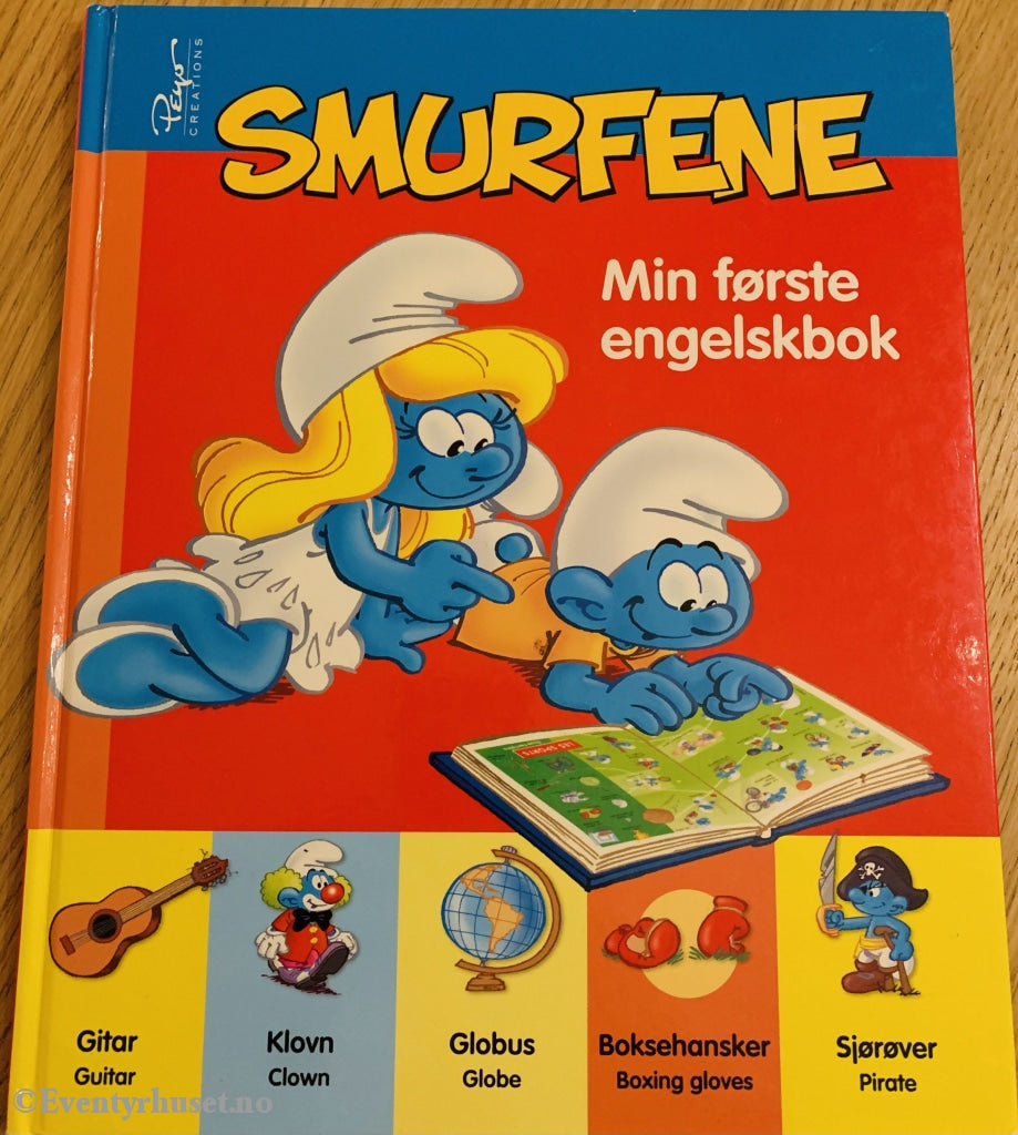 Smurfene. Min Første Engelskbok. Fortelling