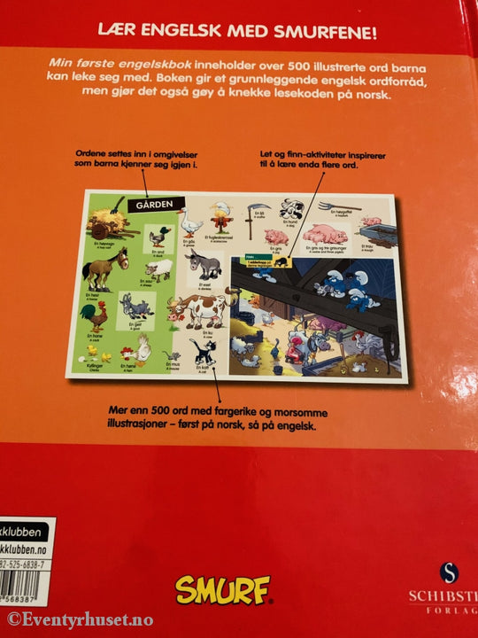 Smurfene. Min Første Engelskbok. Fortelling