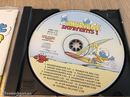 Smurfene. Smurfehits 1. 1996. Cd. Cd