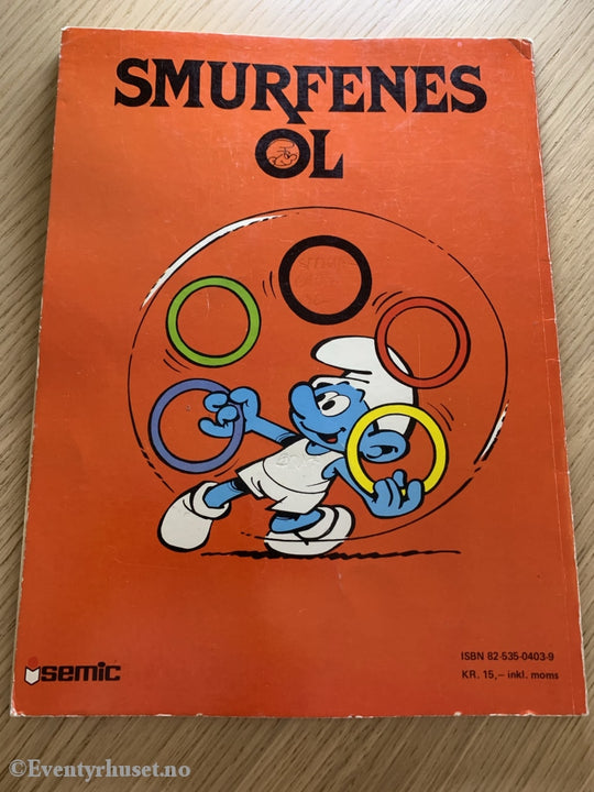 Smurfenes Ol. 1980. Tegneseriealbum