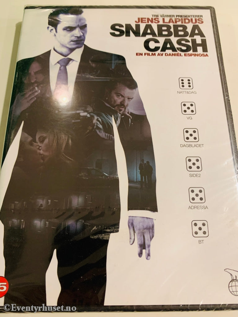 Snabba Cash. Dvd. Ny I Plast! Dvd