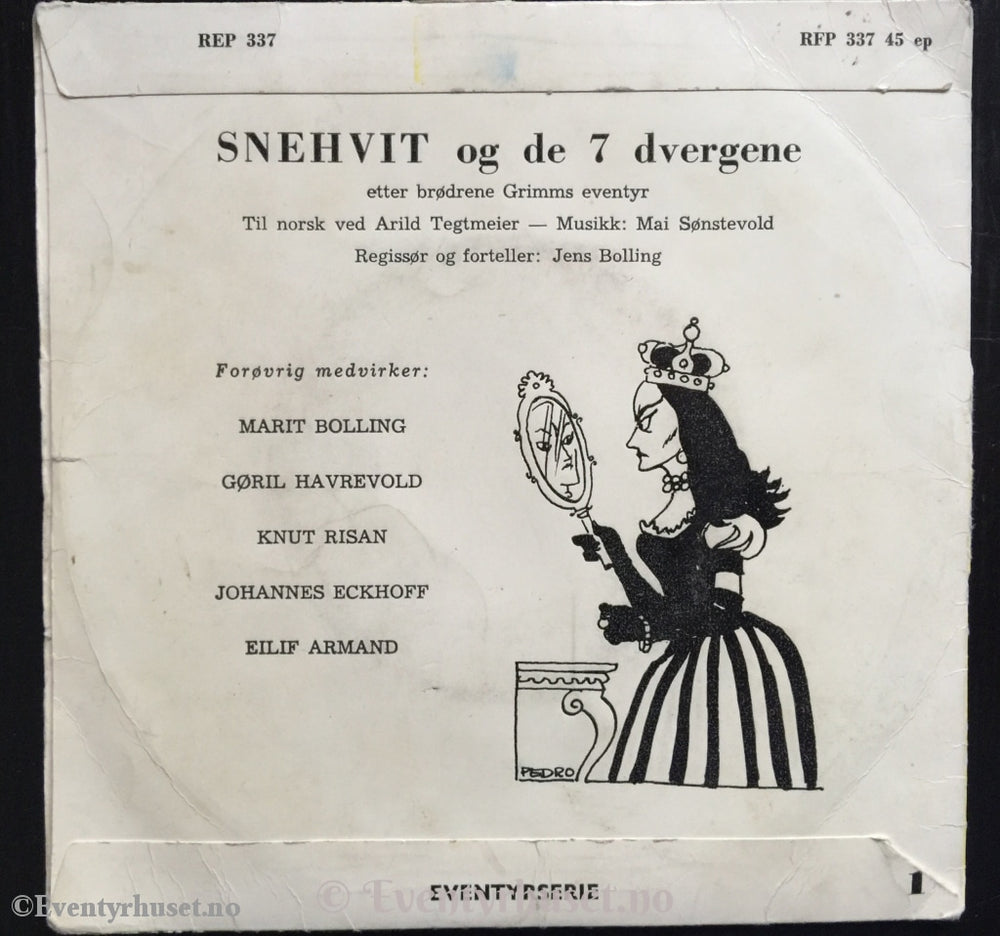 Snehvit Og De 7 Dvergene. Eventyrserie Rep 337. Ep. Ep