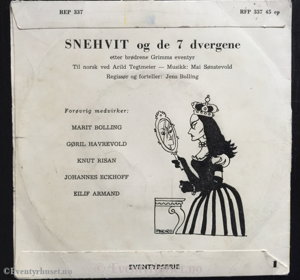Snehvit Og De 7 Dvergene. Eventyrserie Rep 337. Ep. Ep