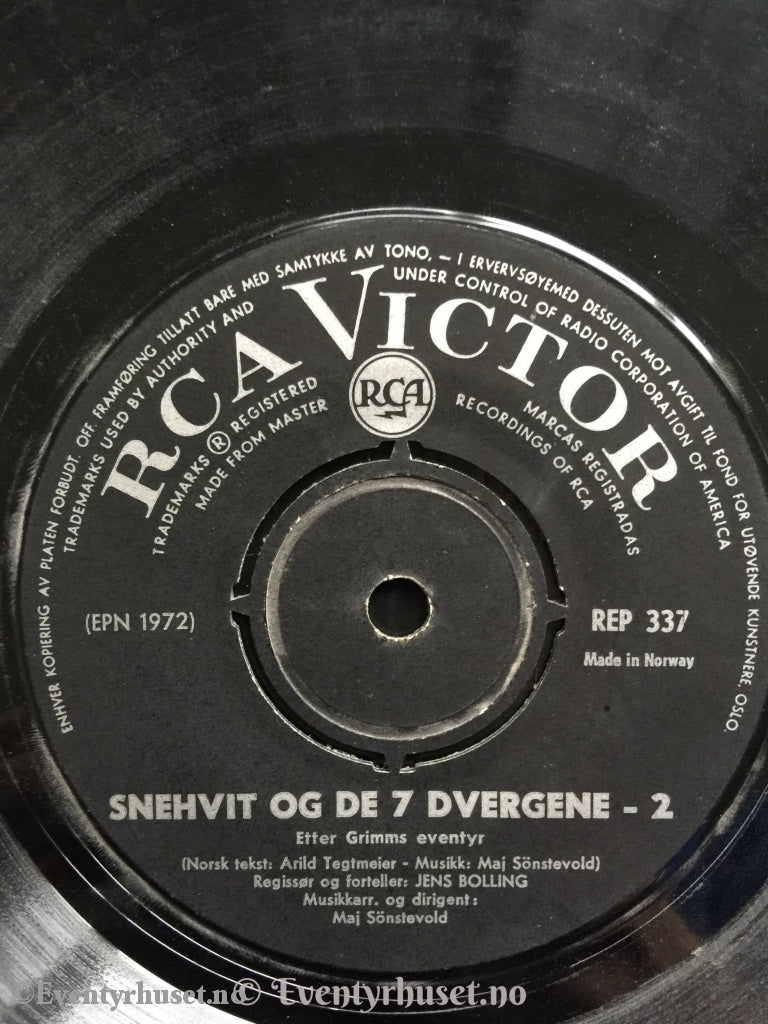 Snehvit Og De 7 Dvergene. Eventyrserie Rep 337. Ep. Ep