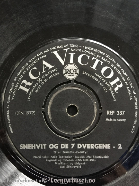 Snehvit Og De 7 Dvergene. Eventyrserie Rep 337. Ep. Ep