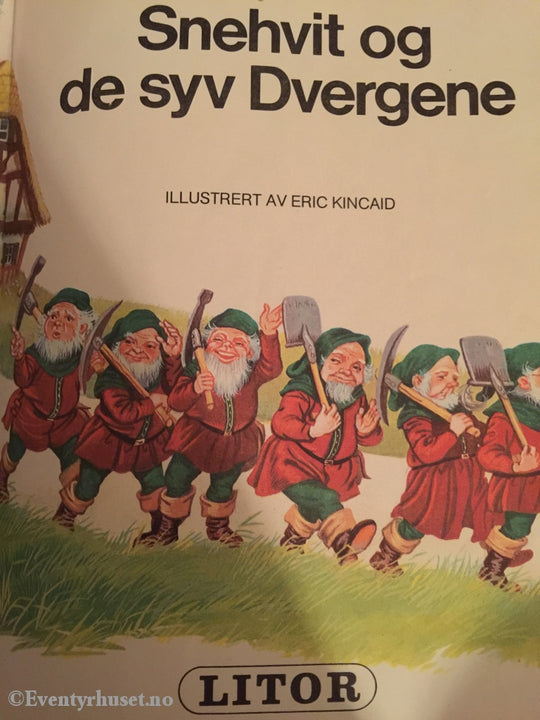 Snehvit Og De Syv Dvergene. 1980. Eventyrbok