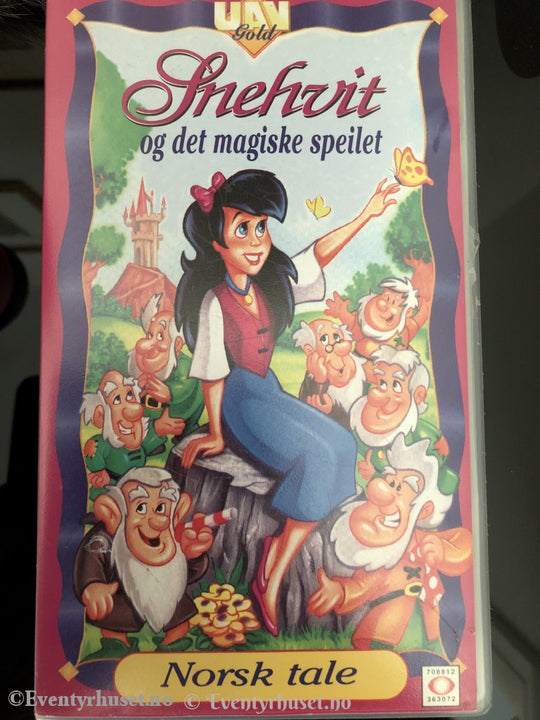 Snehvit Og Det Magiske Speilet. Vhs. Vhs