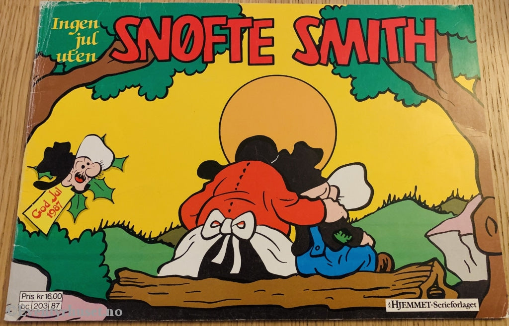 Snøfte Smith. Julen 1987. Julehefter