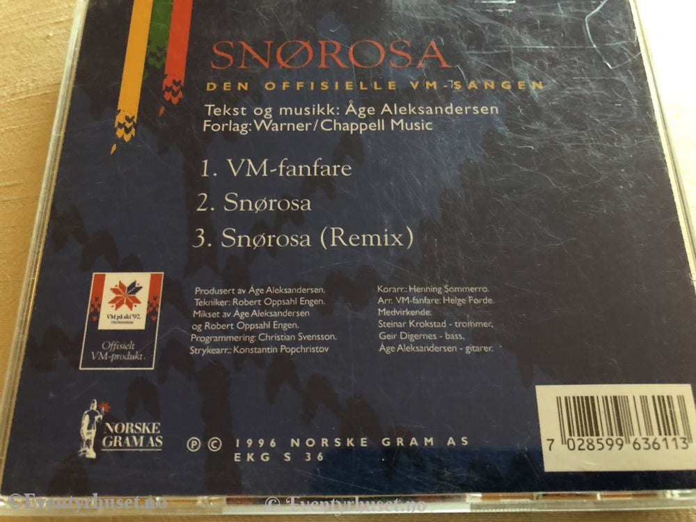 Snørosa. 1996. Cd. Cd