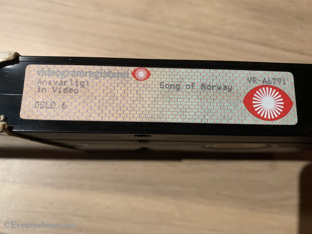 Song Of Norway. Vhs Slipcase.