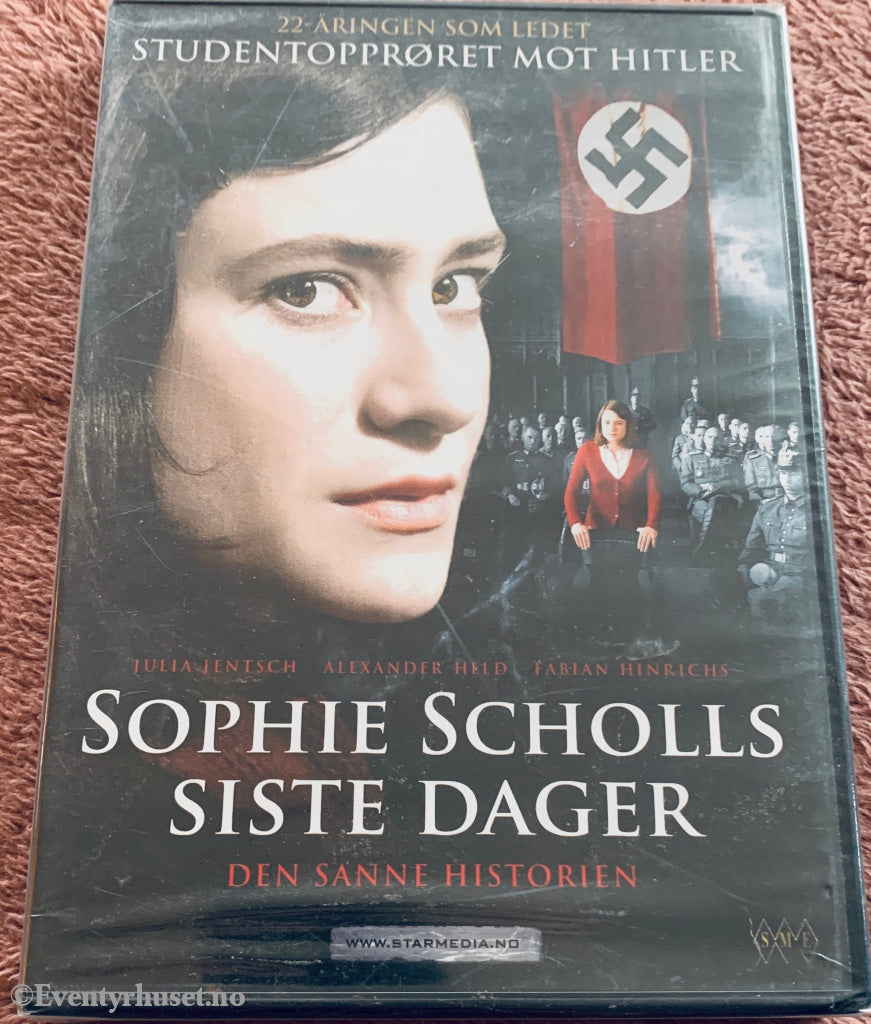 Sophie Scholls siste dager (2005). DVD. Ny i plast!