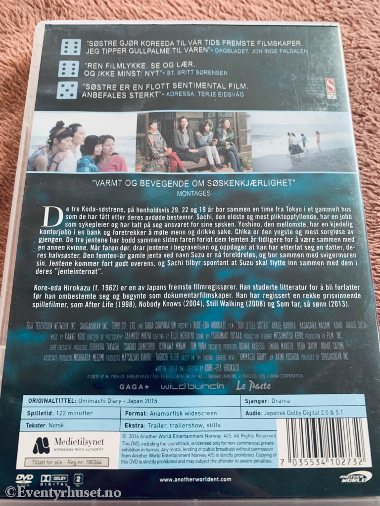 Søstre (2015). DVD.