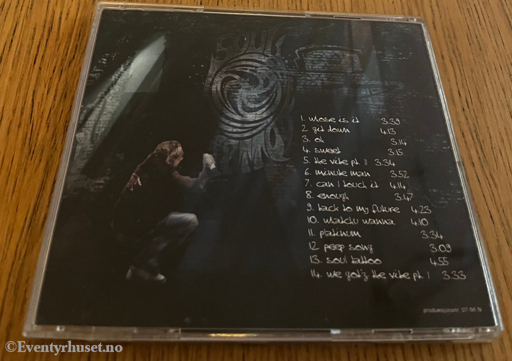 Soul Tattoo. Ukjent år. Back to da Future of Unknown Legends. CD.