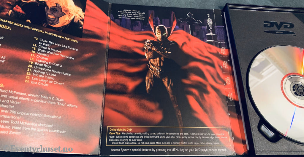 Spawn - Director’s Cut. Dvd Snapcase.