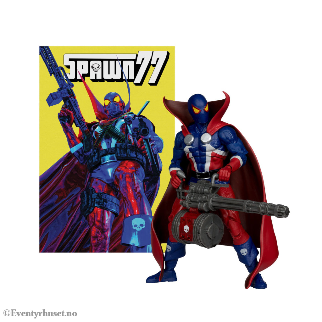 Spawn Page Punchers Action Figure Spawn 1977 Red and Blue (Chase) Red Platinum Edition 18 cm. Mint In Sealed Box