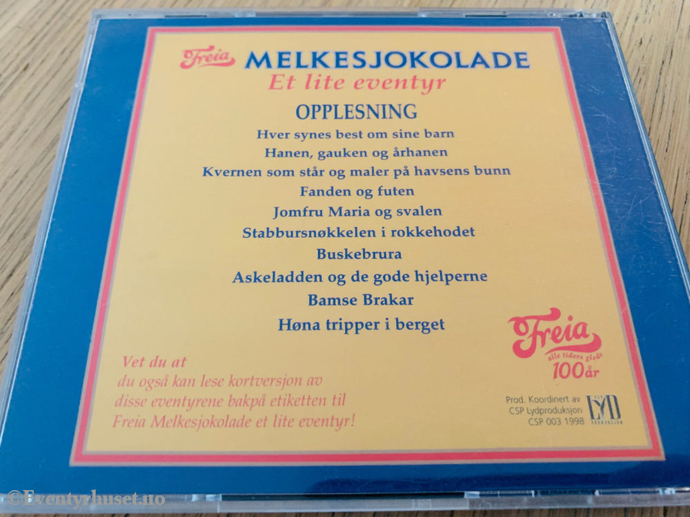 Spennende Eventyr (Freia Melkesjokolade). Lydbok På Cd.