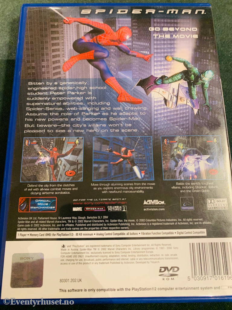 Spiderman. Ps2. Ps2