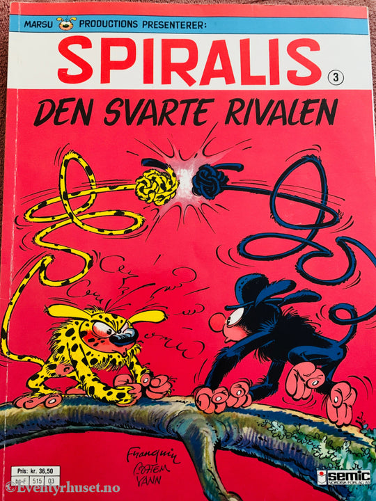 Spiralis: Den svarte rivalen (1986). Tegneseriealbum.