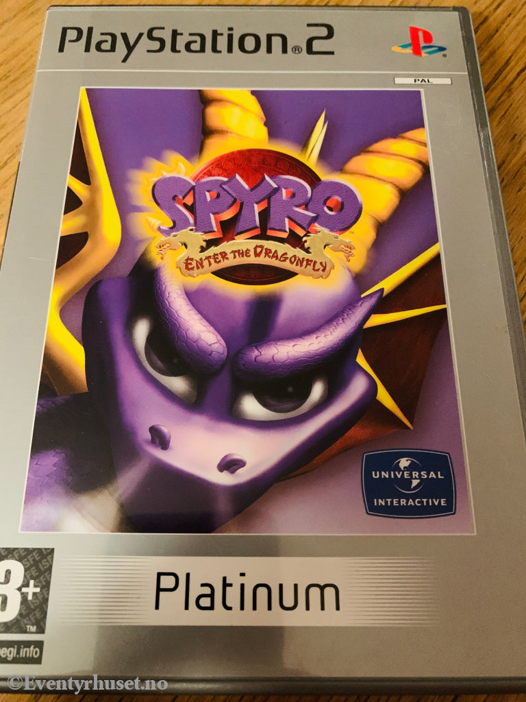 Spyro: Enter The Dragonfly - Platinum. Ps2. Ps2