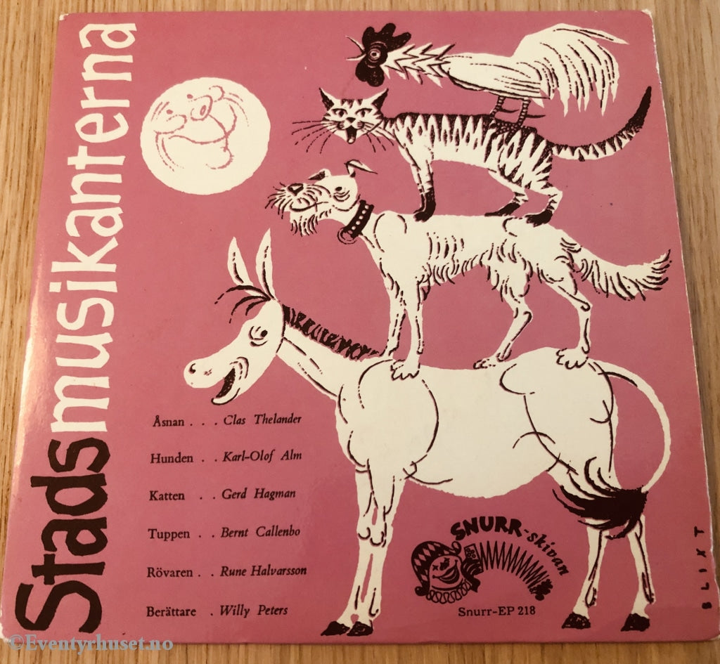 Stadsmusikanterna. Ep-Singel. Svensk! Ep