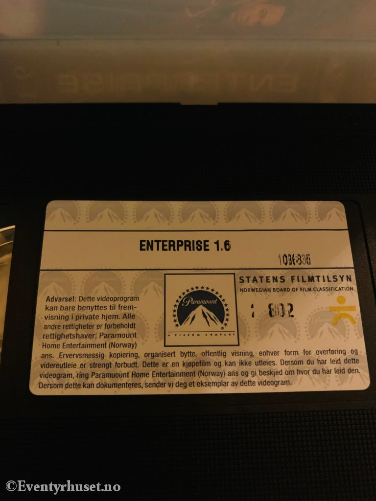 Star Trek Enterprise 1.6. 2001. Vhs. Vhs