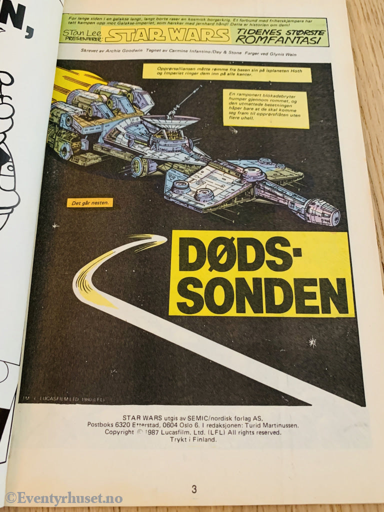 Star Wars. 1987/01. Tegneserieblad