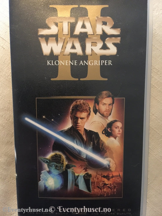 Star Wars 2. Klonene Angriper. 2002. Vhs. Vhs