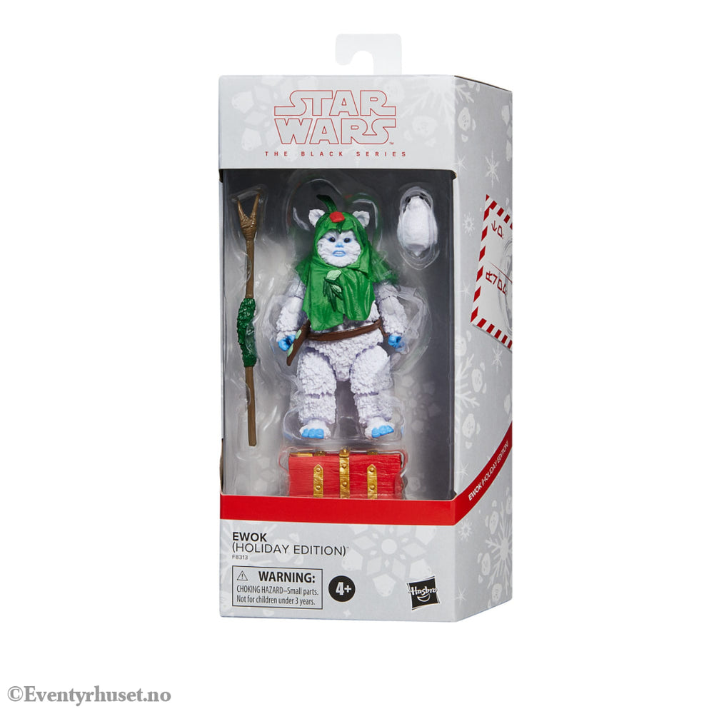 Star Wars Black Series Action Figure Ewok (Holiday Edition) 15 cm. Mint In Sealed Box (MISB)! Actionfigur