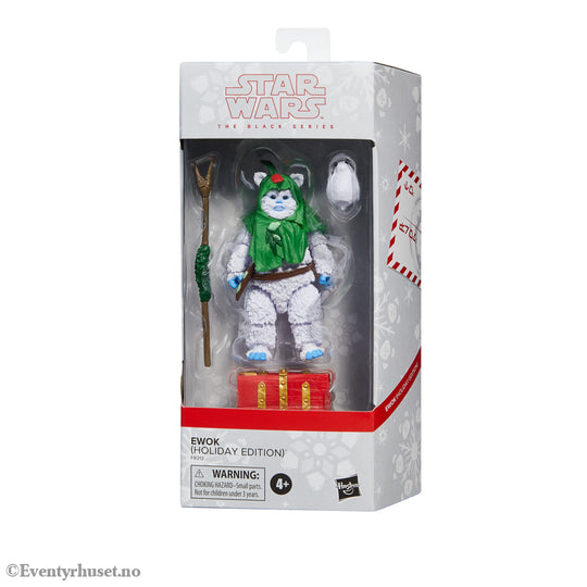 Star Wars Black Series Action Figure Ewok (Holiday Edition) 15 cm. Mint In Sealed Box (MISB)! Actionfigur