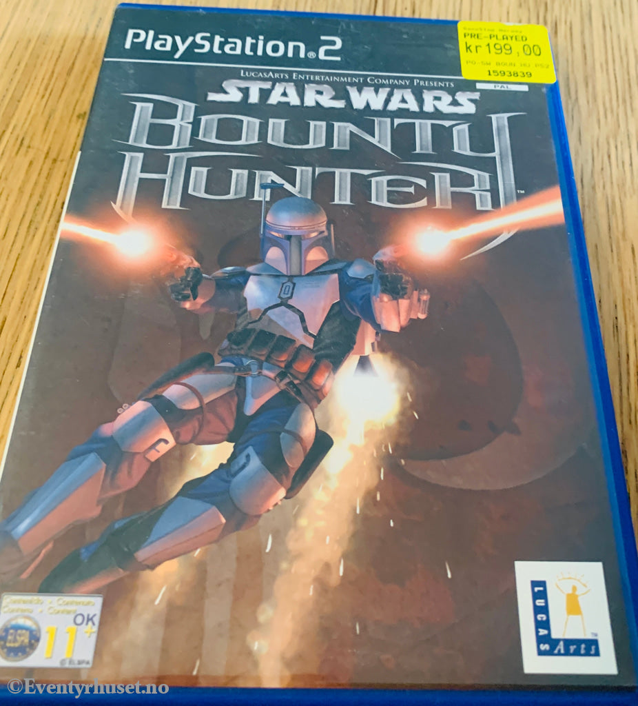 Jeu PS2 Star Wars Bounty Hunter - Bon État - PlayStation 2