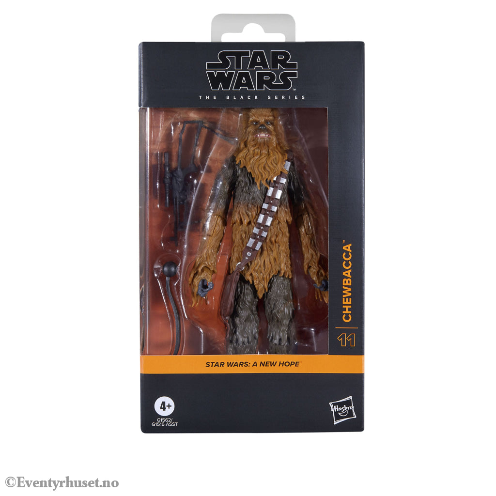 Star Wars Episode IV Black Series Action Figure Chewbacca 15 cm. Mint In Sealed Box (MISB)! Actionfigur