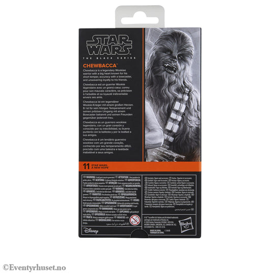 Star Wars Episode IV Black Series Action Figure Chewbacca 15 cm. Mint In Sealed Box (MISB)! Actionfigur