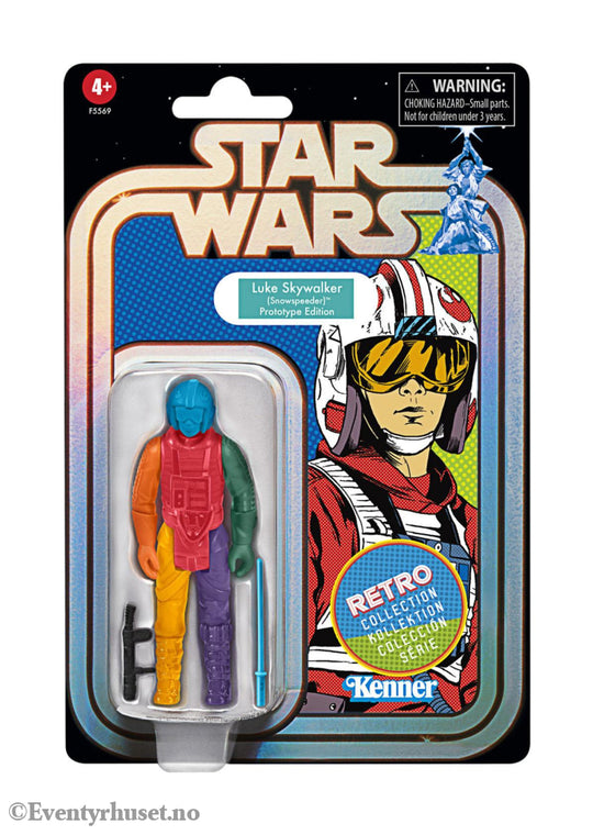 Star Wars Retro Collection Action Figure 2022 Luke Skywalker (Snowspeeder) Prototype Edition 10 cm. Mint In Sealed Box
