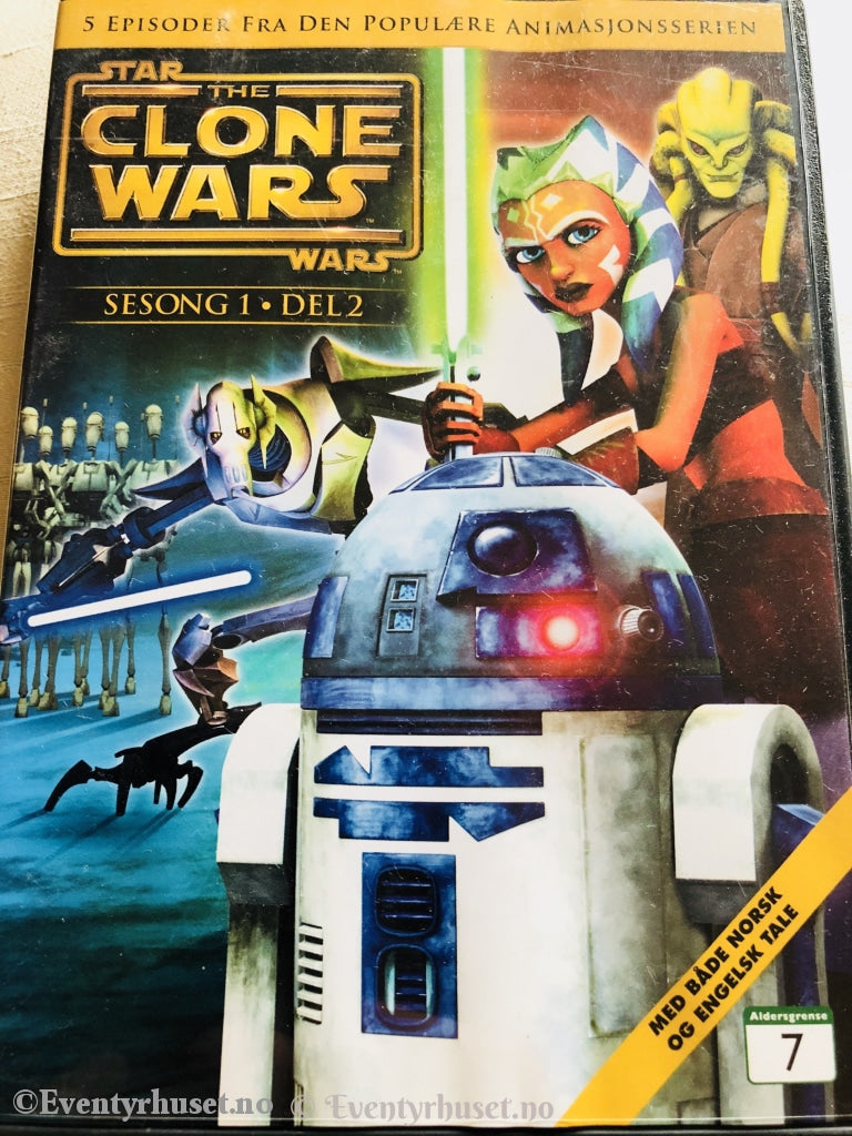 Star Wars. The Clone Sesong 1 - Del 2. 2006. Dvd. Dvd