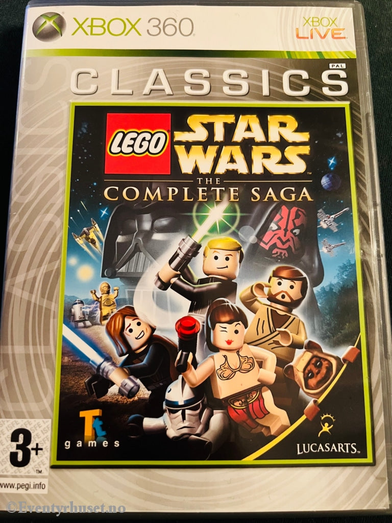 Star Wars - The Complete Saga (Lego). Xbox 360 Classics.