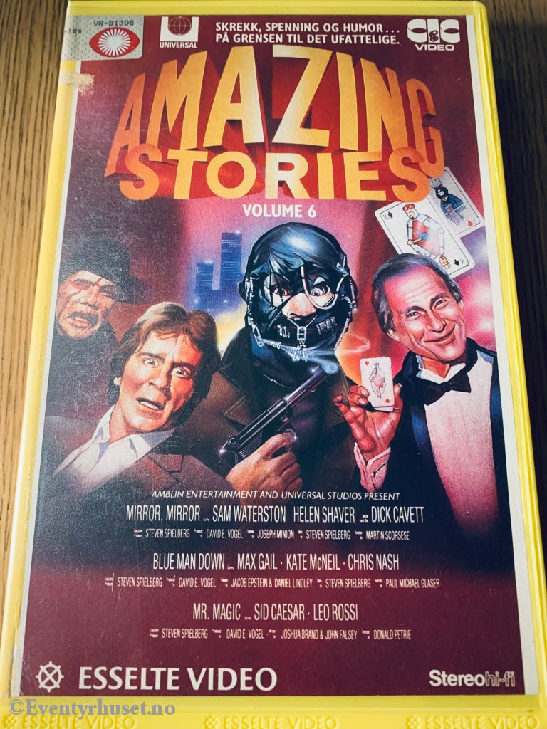 Steven Spielberg's Amazing Stories VI. 1985-86. VHS Big Box