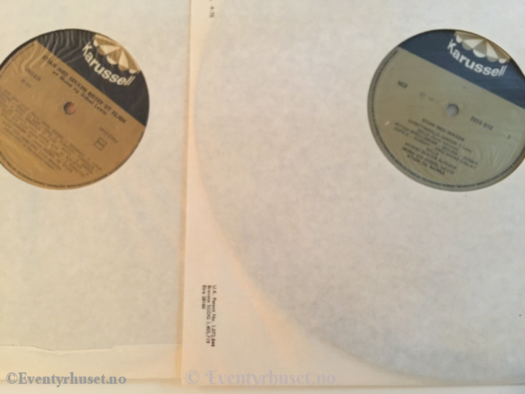 Stian Med Sekken Reiser Ut Igjen. 1971. Dobbelt Lp. Lp Plate