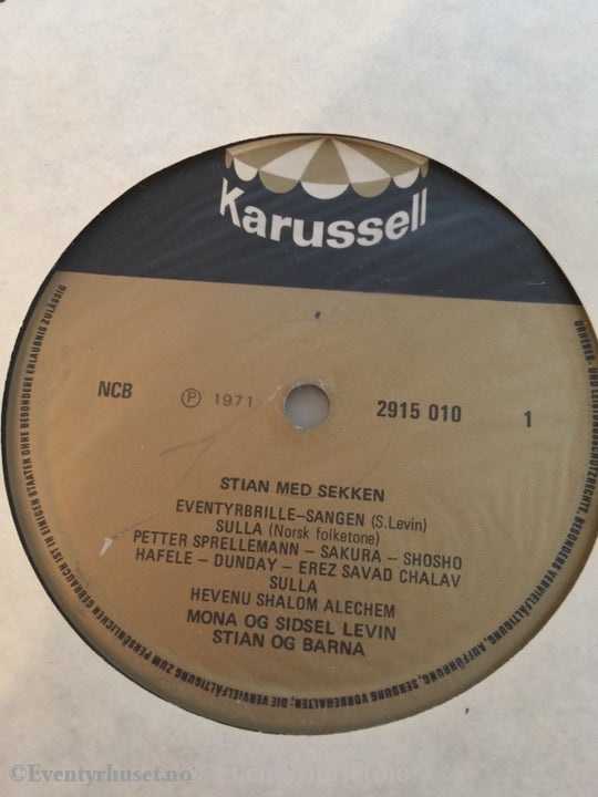 Stian Med Sekken Reiser Ut Igjen. 1971. Dobbelt Lp. Lp Plate