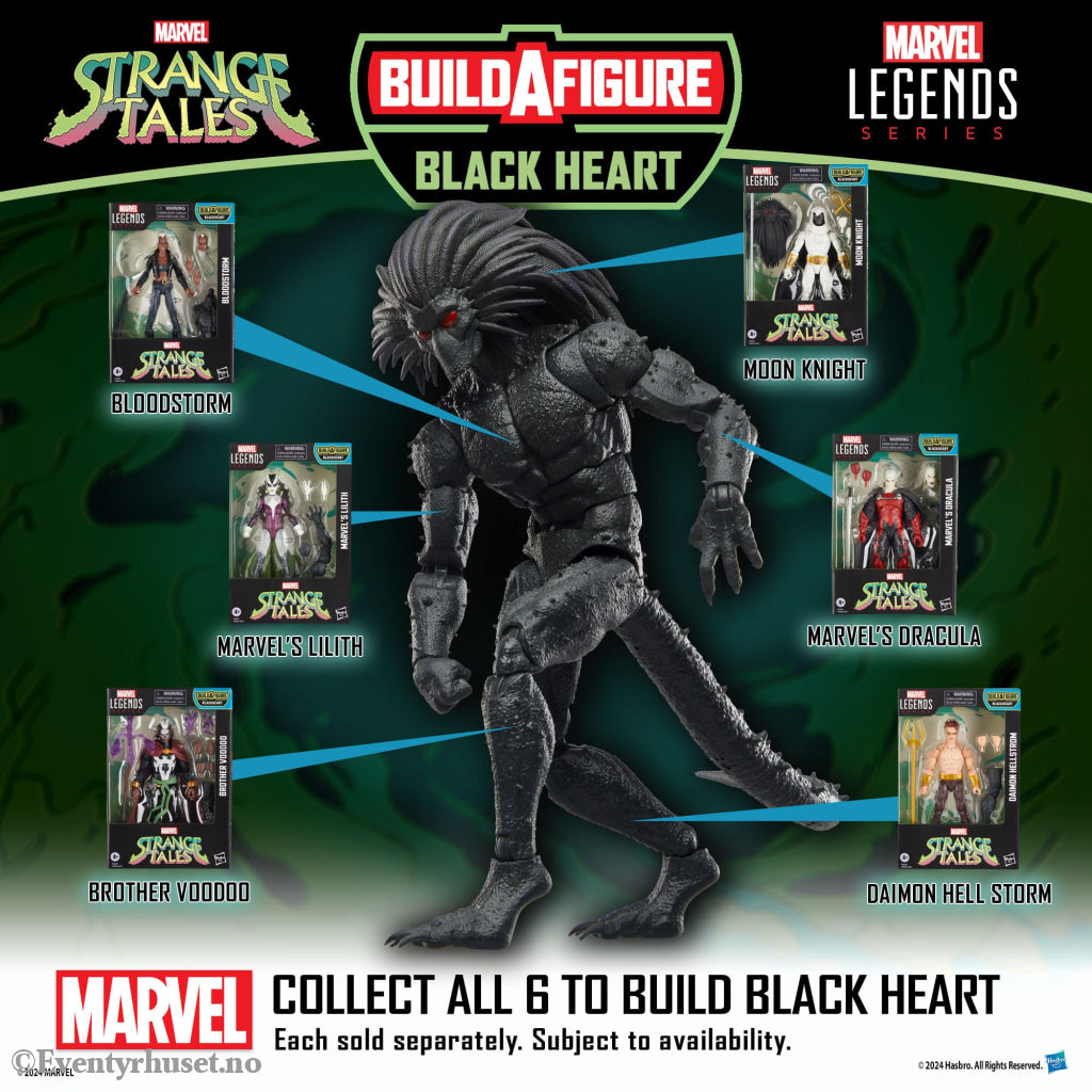 Strange Tales Marvel Legends Action Figure Brother Voodoo (BAF: Blackheart) 15 cm. Mint In Sealed Box (MISB)!