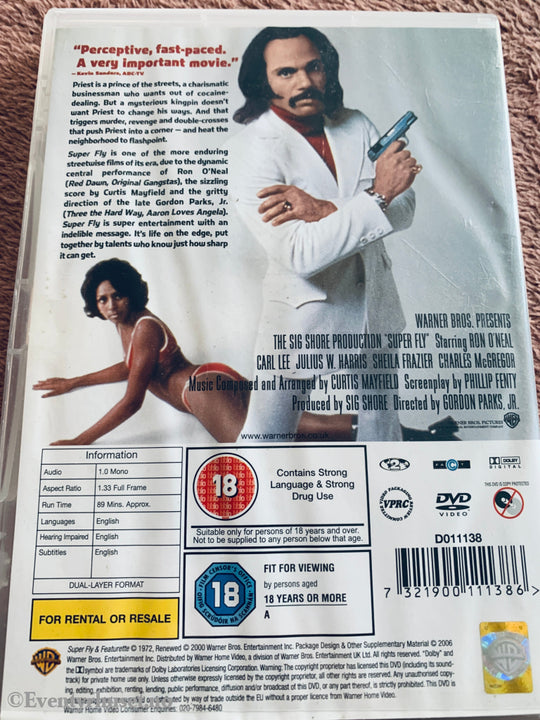 Super Fly (1972). DVD.