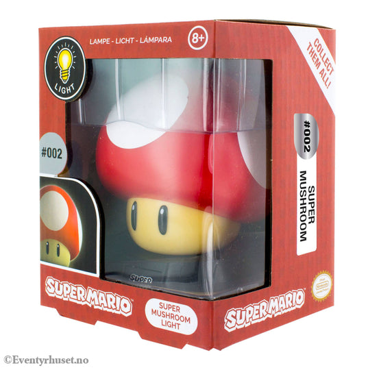 Super Mario 3D Light Mushroom 10 cm. Mint In Sealed Box (MISB)! Leker