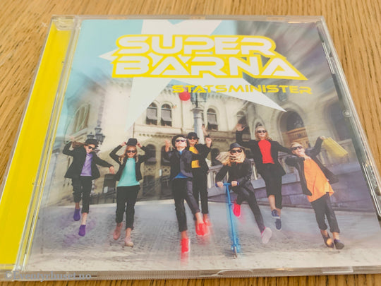 Superbarna – Statsminister. Musikk-CD for barn.