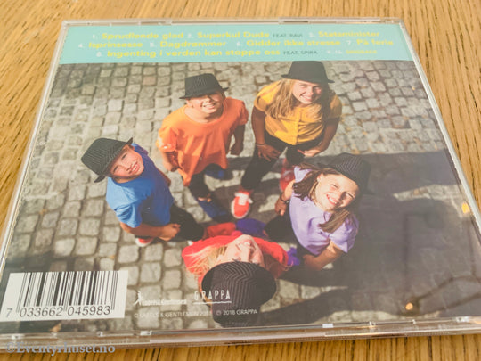 Superbarna – Statsminister. Musikk-CD for barn.