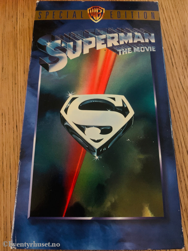 Superman: The Movie (1978). VHS slipcase.