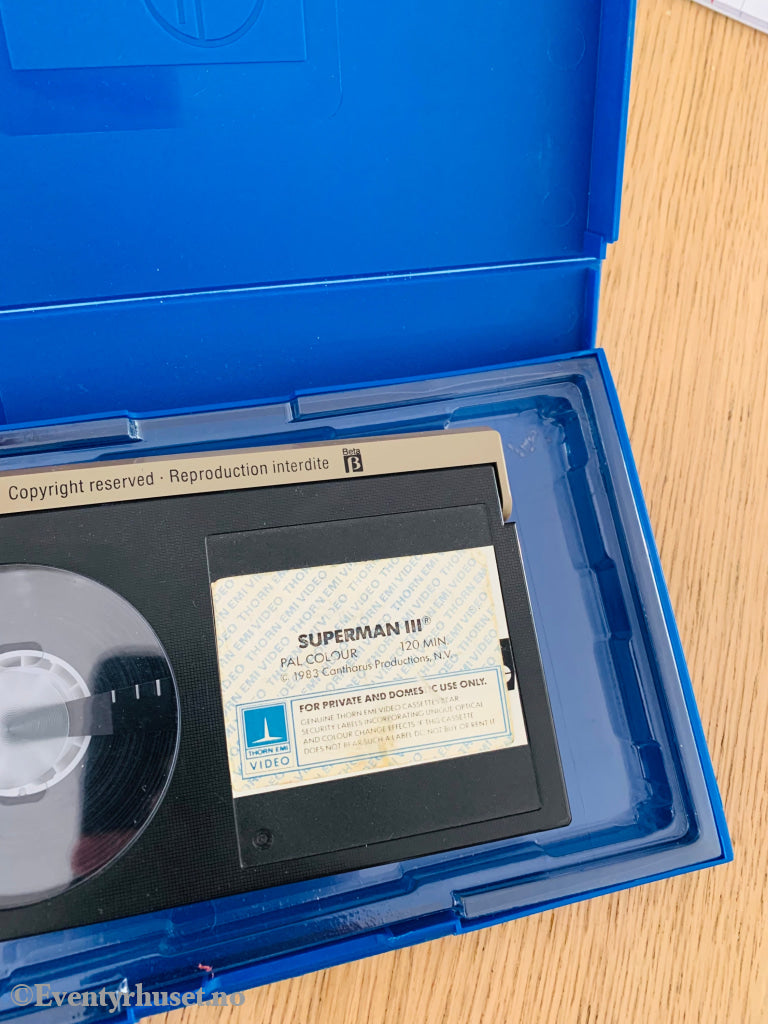 Supermann Iii. 1983/85. Beta-Film. Beta